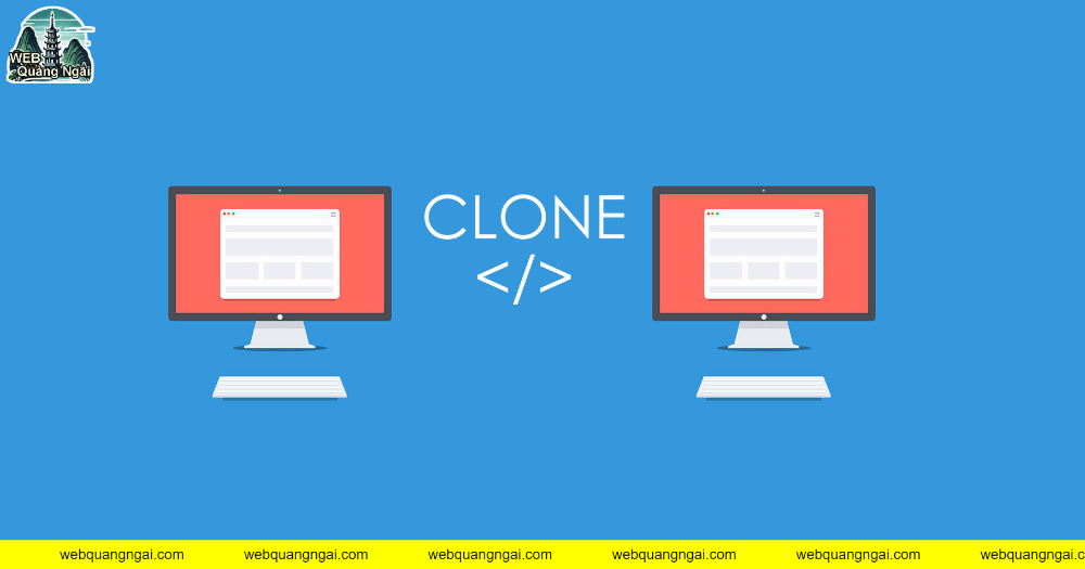 Cam kết khi clone giao diện tại WebQuangNgai.com